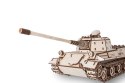 Mechaniczny drewnianty model - czołg Lowe