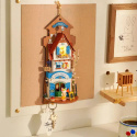 Wyspiarska Villa Marzeń - miniaturowa półka-domek LED do samodzielnego montażu