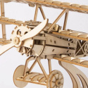 Samolot trójpłatowiec - drewniane puzzle 3D - Robotime